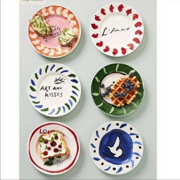 Anthropologie Hotel Magique for Anthropologie Melange Dessert Plate - Picture 4 of 7
